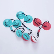 For Pet Rubber Suction Cup And Push Ball Dog Toy ,Size: 20*10*10Cm