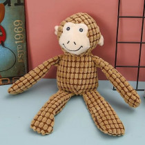For Pet Plush Squeaky Flannel Animal Toy