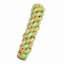 Pets Club Green & Yellow Chew Corn Cotton Rope Toy Green