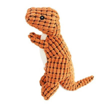 For Pet Lovely Dinosaur Plush Squeaky Flannel Toy