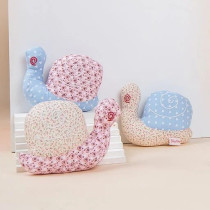 Puppy Life Soft Flannel Snail Dog Toy