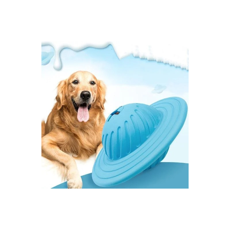 For Pet Planet Saturn Shaped Pet Treat Dispenser Toy For Dogs, Size: 15*15*10Cm