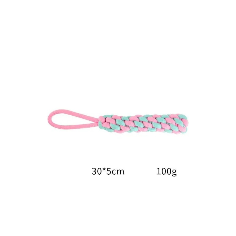 Pets Club Cotton Corn With Pull Rope, Pink