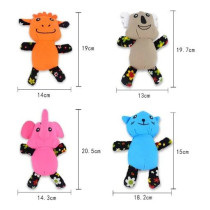 For Pet Cute Animal Plush Dog Toy,Size: 19*14Cm