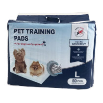 Pets Club Pet Training Pads Ultra Absorbent And 5 Layer With Floor Sticker - Size -60*90Cm - 50 Pcs