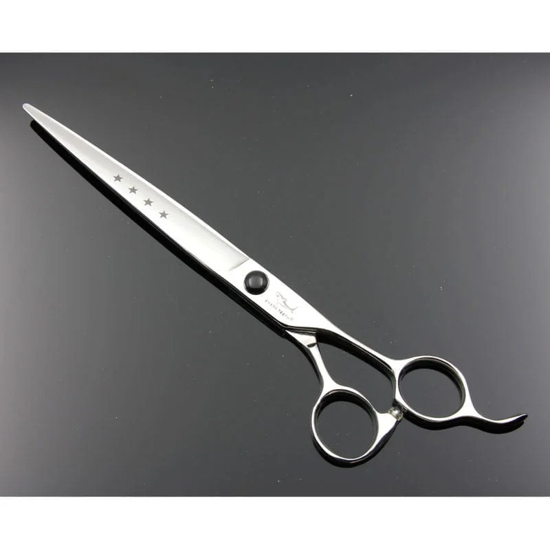 Shark Teeth 8.0" Straight 4 Star Series Scissor