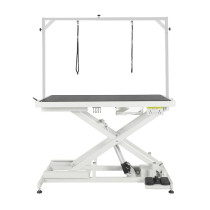 Shernbao Super Low-Low Electric Pet Grooming Table Plus Version With Electrical Outlet (Ft-808P) Size : 127.5 X 65 Cm X 28.8-101.8 Cm (H)