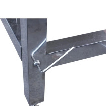 Shernbao Deluxe Foldable Stainless Steel Tub ,With Lifting Up Door 2.0Mm Thick 304 Board