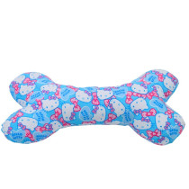 Coco Kindi Squeaky Cotton Toy Bone (Mixed Colors)