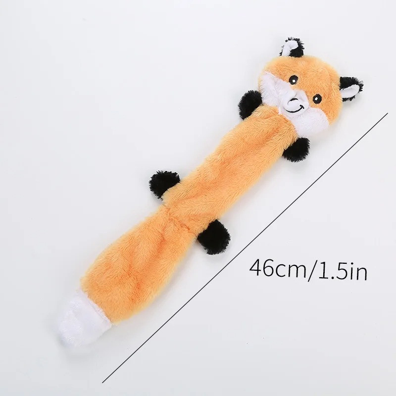 For Pet Animal Shaped Plush Toy For Dogs - (Mixed Colors) - 45*10*5Cm