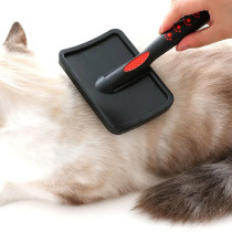 Pet King Slicker Brush For Dogs And Cats - 16.5*10.5Cm - Petsclub