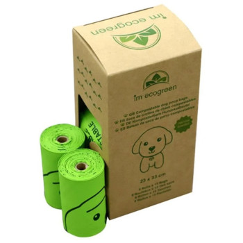Pets Club Bio Degradable Waste Bag, 23 x 33 Cm, 4 Rolls / Box, 5 Bags/Roll