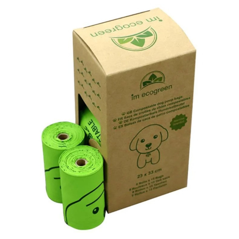 Pets Club Bio Degradable Waste Bag, 23 x 33 Cm, 4 Rolls / Box, 5 Bags/Roll