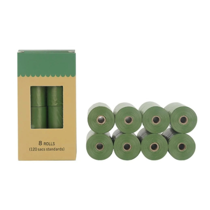 Pets Club Bio Degradable Waste Bag, 23 x 33 Cm, 8 Rolls / Box