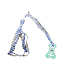 For Pet Dog Lead Chain With Harness - 1.5*120Cm (Mixed Colors)