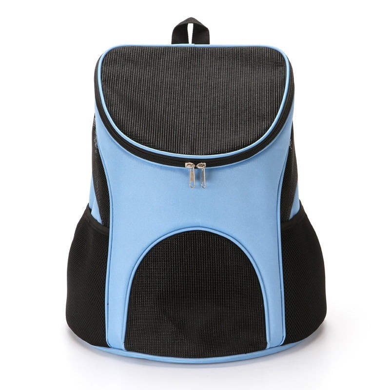 For Pet Breathable Mesh Portable Double Shoulder Backpack - 41X33X5Cm (Mixed Colors) - Petsclub