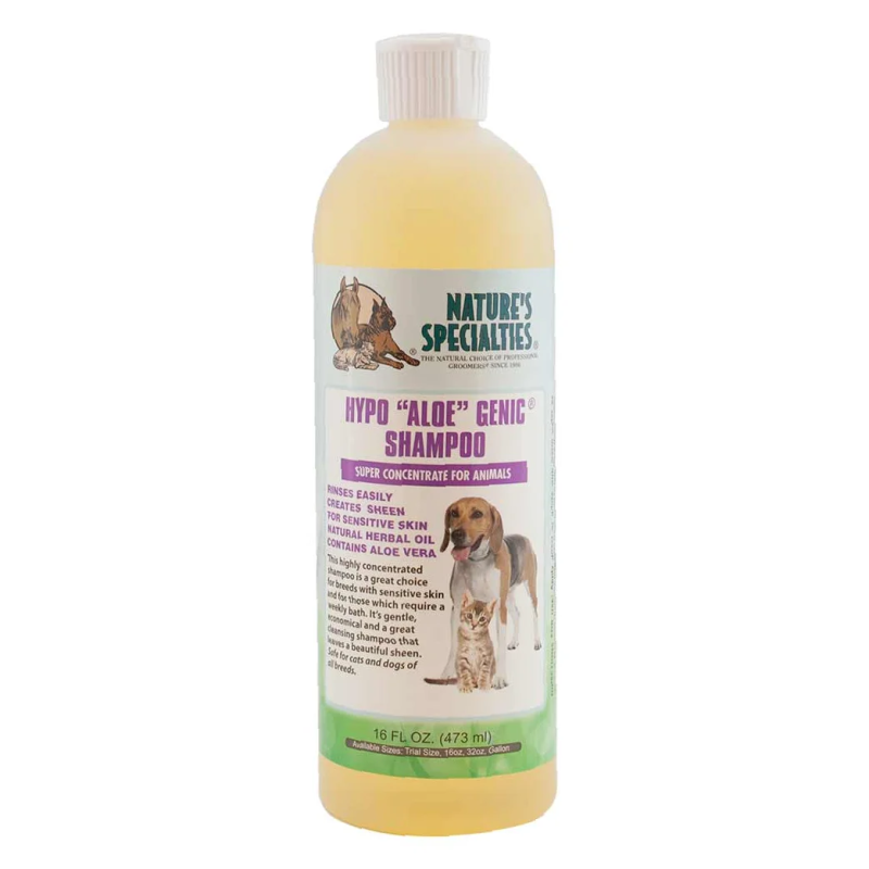 Natures Specialties Hypo-Aloe-Genic Shampoo For Dogs & Cats - 473Ml / 16Oz