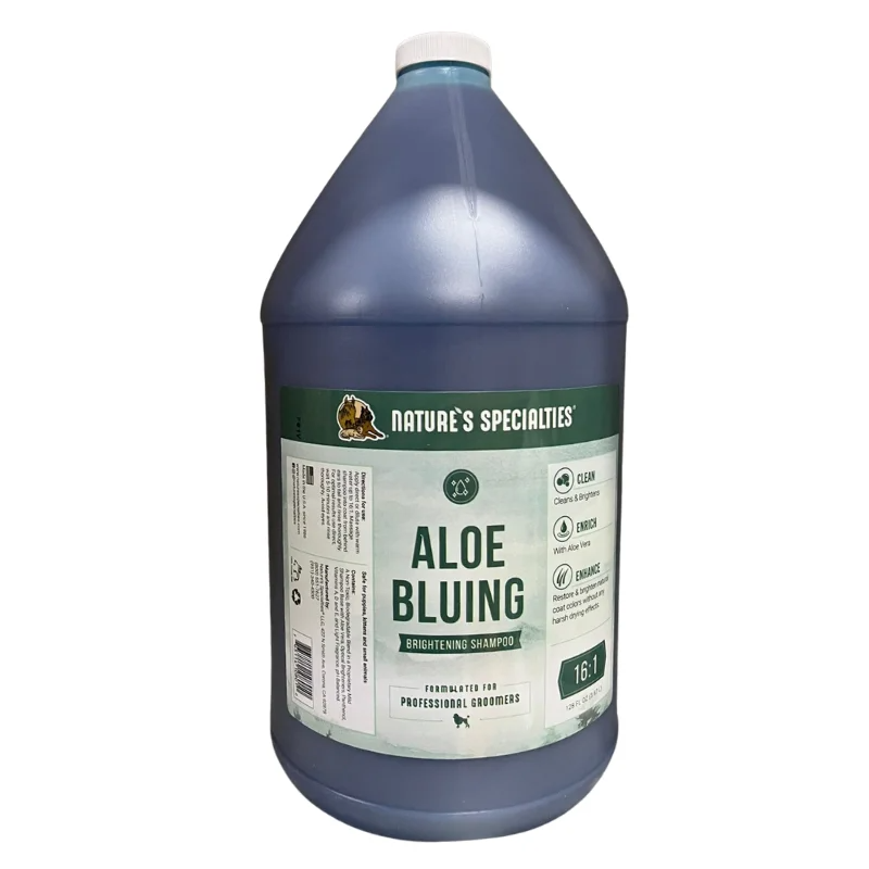 Natures Specialties Bluing Shampoo For Dogs And Cats 3.87 Liter / Gallon