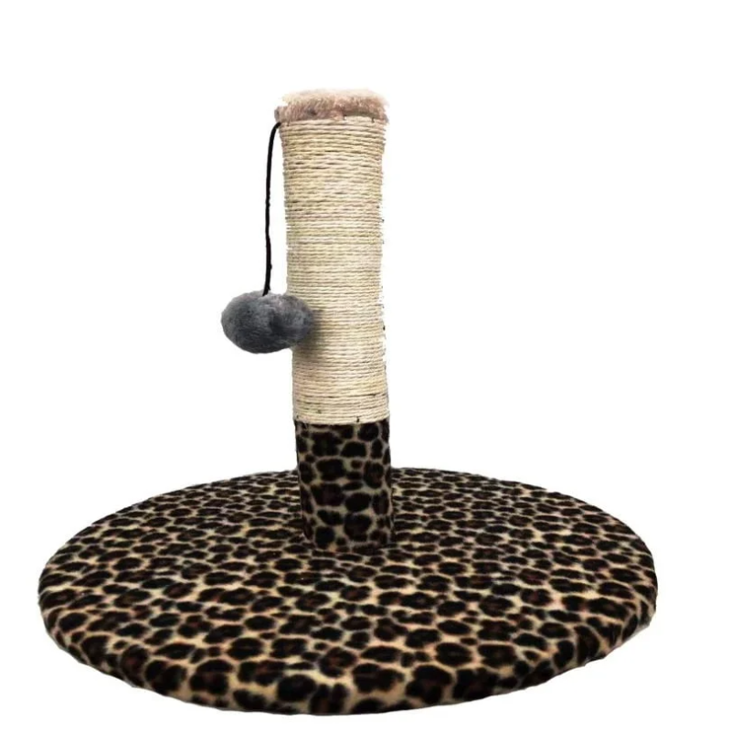 Pets Club Cat Scatrcher Pole With Plush Toy - 35*35*40 Cm