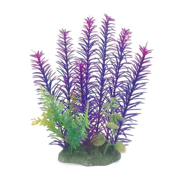 Aquarium Plastic Plant - M658 -W9 x H26 Cm By 6Pcs/Pack
