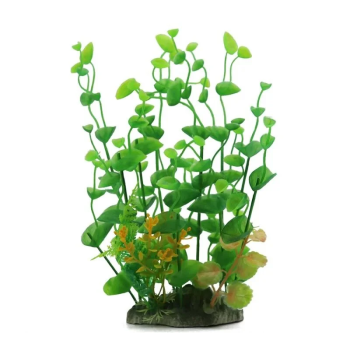 Pets Club Aquarium Plastic Plant, M659 -W9*H26 Cm, 6Pcs