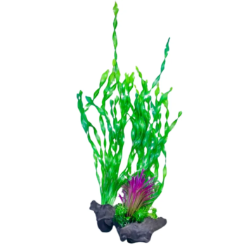 Aquarium Plastic Plant - K1134-W9 x H26 Cm By 6Pcs/Pack