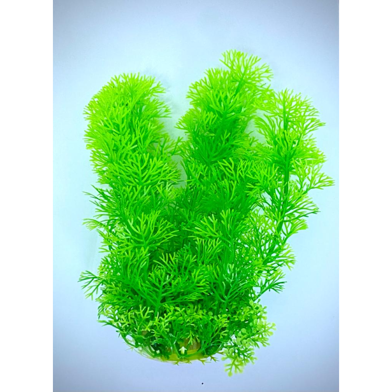 Aquarium Plastic Plant - M857 -W6 x H20 Cm By 6Pcs/Pack