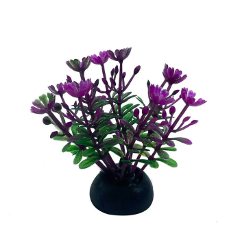 Aquarium Plastic Plant - S235-W2.5*H5 Cm By (6Pcs/Pack)