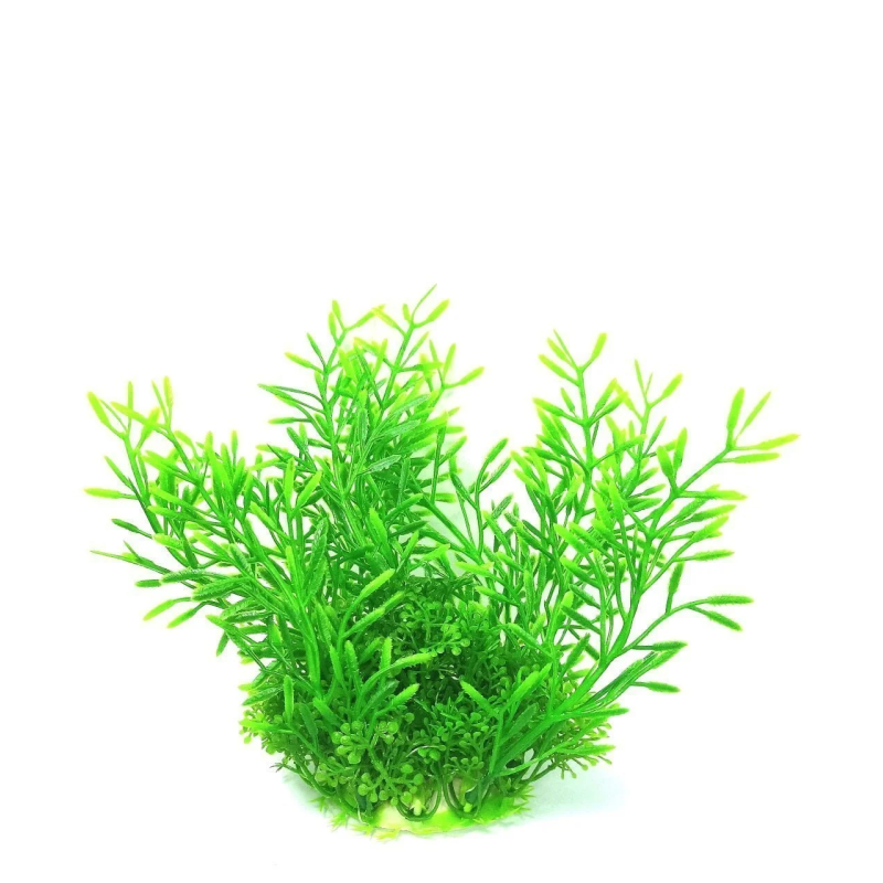 Aquarium Plastic Plant, M858 -W6*H20 Cm, 6Pcs