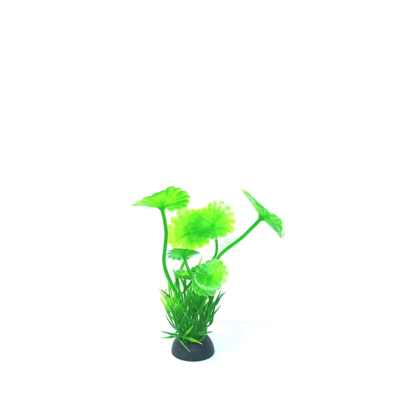 Aquarium Plastic Plant - P304-W2.5 x H10 Cm( Sold By 10 Pcs/Pack)