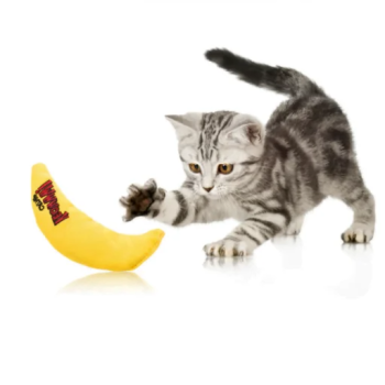 For Pet Banana With Catnip...