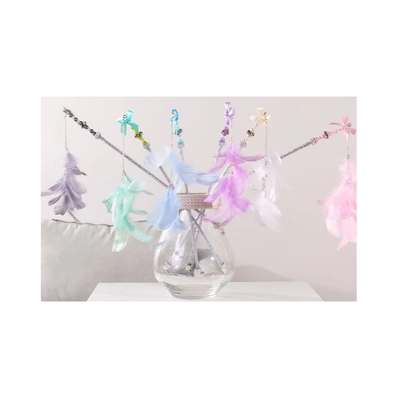 Its Meow Cristal Stick With Diamond Ring And Fur