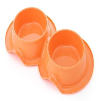Pets Club Plastic Double Bowl Anti-Ant Without Bowl, 98 Ml, Size 38*21*5.5 Cm – O - Petsclub