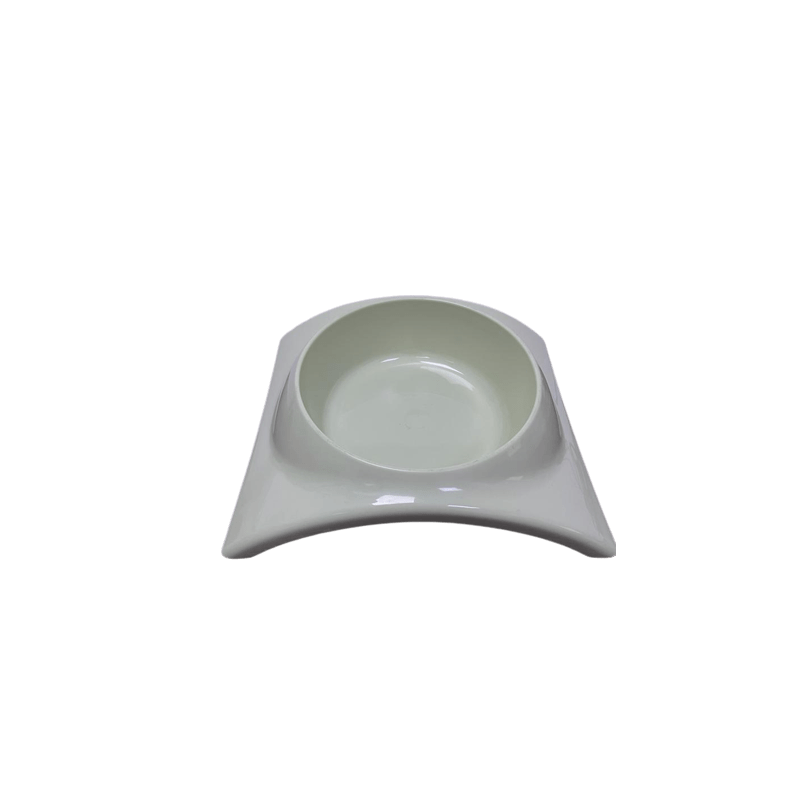 Pet Feedrer With Non Slip Rubber Bottom-Green- 19.5*16.8*5Cm - Petsclub
