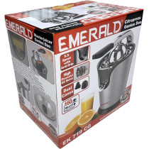 Emerald Citrus Juicer Pro With Aluminium Handle & Stainless Steel Filter For Seeds Ek719Cg