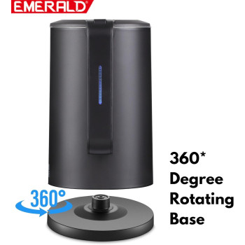 Emerald Cordless Electric Kettle, 2200W Power, 1.7L, With Auto Shut, 360-Degree Cord Design, Perfect For Warm Beverages, Ek781Kg.