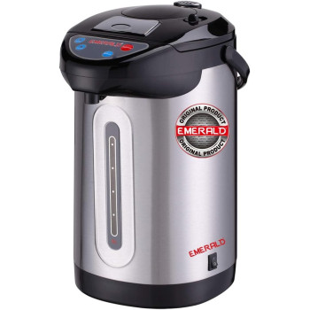 EMERALD 5 & 6 Litres Hot Water Dispenser Thermo Pot With Re-Boil, Keep Warm Function. 750 Watts (6 Litres)