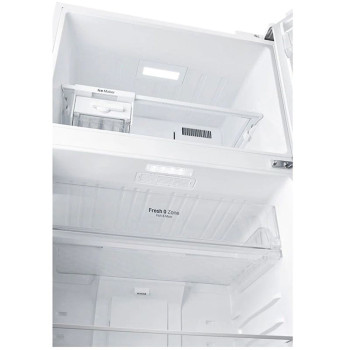 LG 592 Liters Top Mount Refrigerator, Linear Cooling, Smart Inverter Compressor, Platinum Silver Color - Gr-H832Hlhl, Min 1 year manufacturer warranty