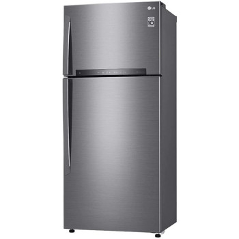 LG 592 Liters Top Mount Refrigerator, Linear Cooling, Smart Inverter Compressor, Platinum Silver Color - Gr-H832Hlhl, Min 1 year manufacturer warranty