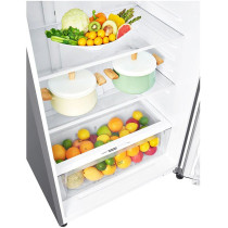LG Top Mount 438 Liters Refrigerator, Platinum Silver Color, Smart Inverter Compressor, 10 Years Warranty on Compressor, GR-C619HLCL