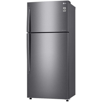 LG Top Mount 438 Liters Refrigerator, Platinum Silver Color, Smart Inverter Compressor, 10 Years Warranty on Compressor, GR-C619HLCL