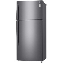 LG Top Mount 438 Liters Refrigerator, Platinum Silver Color, Smart Inverter Compressor, 10 Years Warranty on Compressor, GR-C619HLCL
