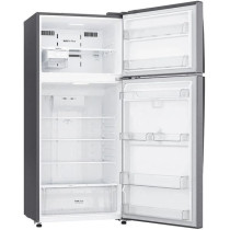 LG Top Mount 509 Liters Refrigerator, Smart Inverter Compressor, Dark Graphite Color, 10 Years Warranty on Compressor - GN-C782HQCL