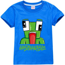 LQBNZQZ Boys Unspeaka-Ble T-Shirts Shorts Sleeve Cotton Graphic T Shirt For Kids Summer Casual Top Tee Shirts Gamer Blue