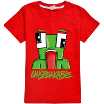 LQBNZQZ Boys Unspeaka-Ble T-Shirts Shorts Sleeve Cotton Graphic T Shirt For Kids Summer Casual Top Tee Shirts Gamer Red
