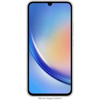 Samsung Galaxy A34 5G Smartphone 6GB 128GB, Awesome Silver