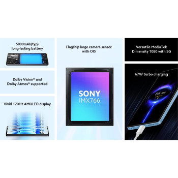 Xiaomi Redmi Note 12 Pro 5G Smartphone 8GB 256GB Sky Blue