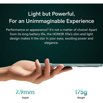 Honor X9a Smartphone 5G, 8GB 256GB Green