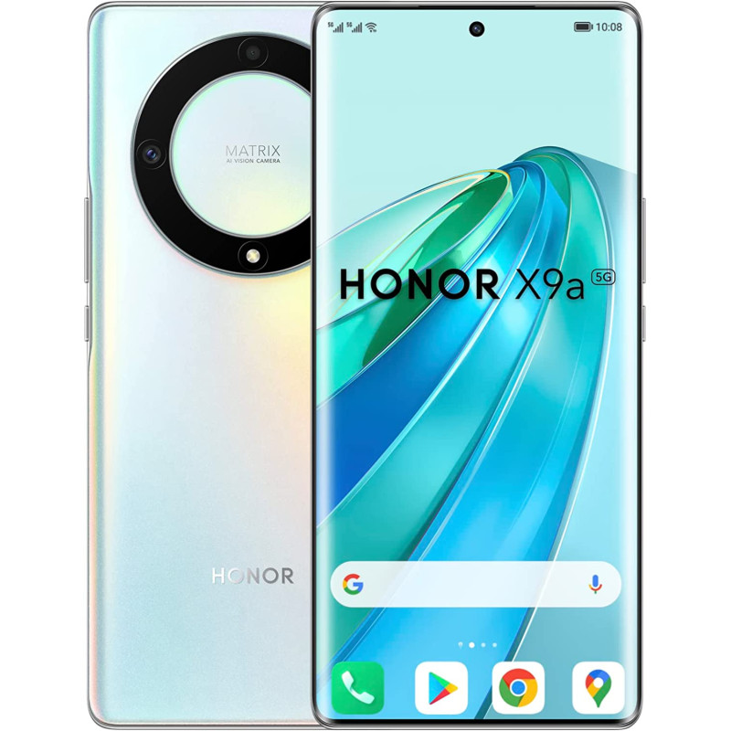 Honor X9a Smartphone 5G, 8GB 256GB Silver - UAE Version