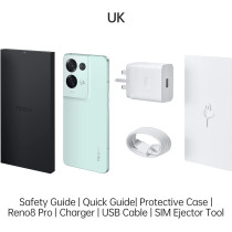 OPPO Reno8 Pro Smartphone 5G, 8GB, 256GB, 4500mAh 80W Supervooc, Glazed Green